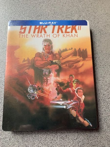 Star Trek The Wrath of Khan. Blue-Ray.